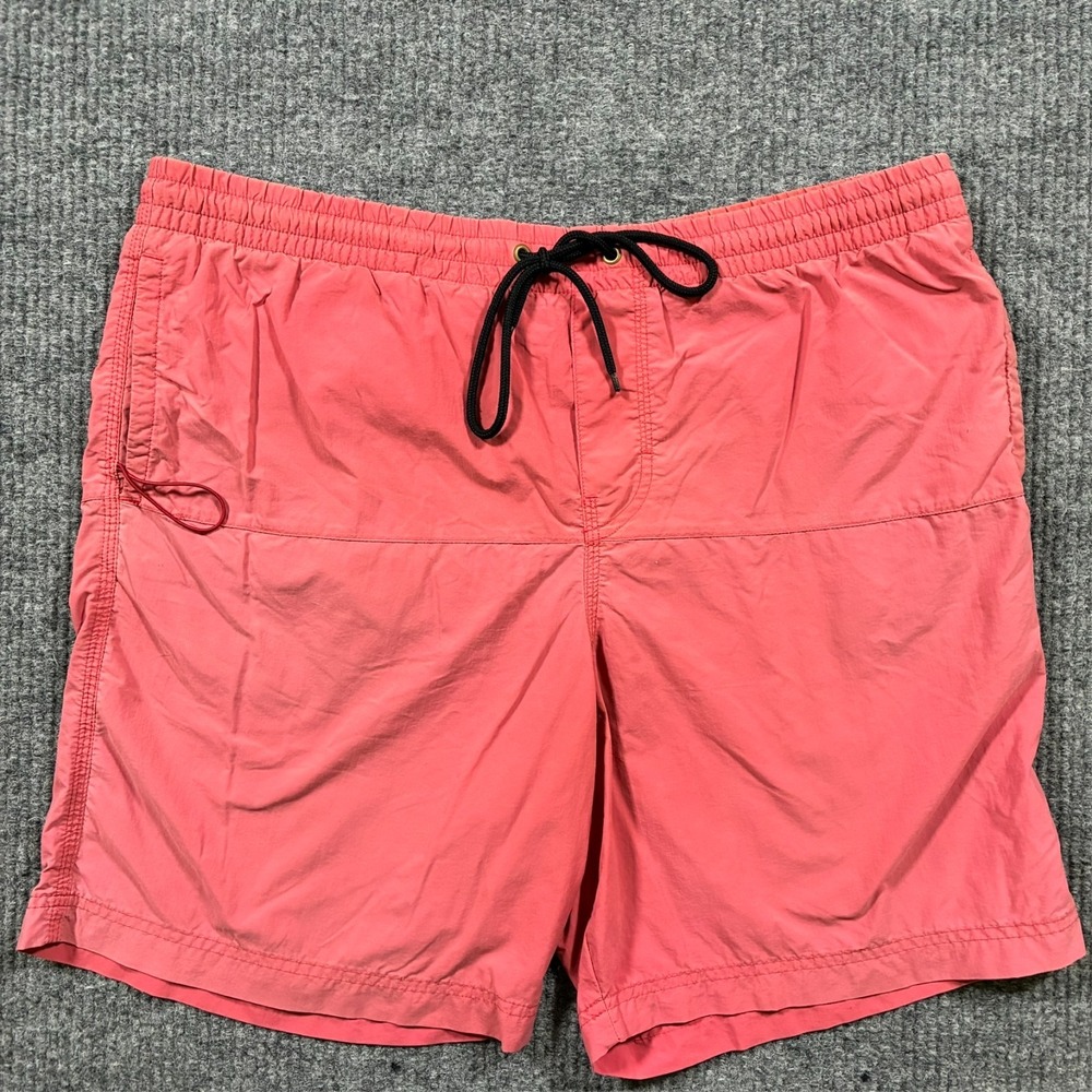 Columbia Mens Swim Trunks‎ Size L Coral Omni-Shield Lined Stretch Shorts